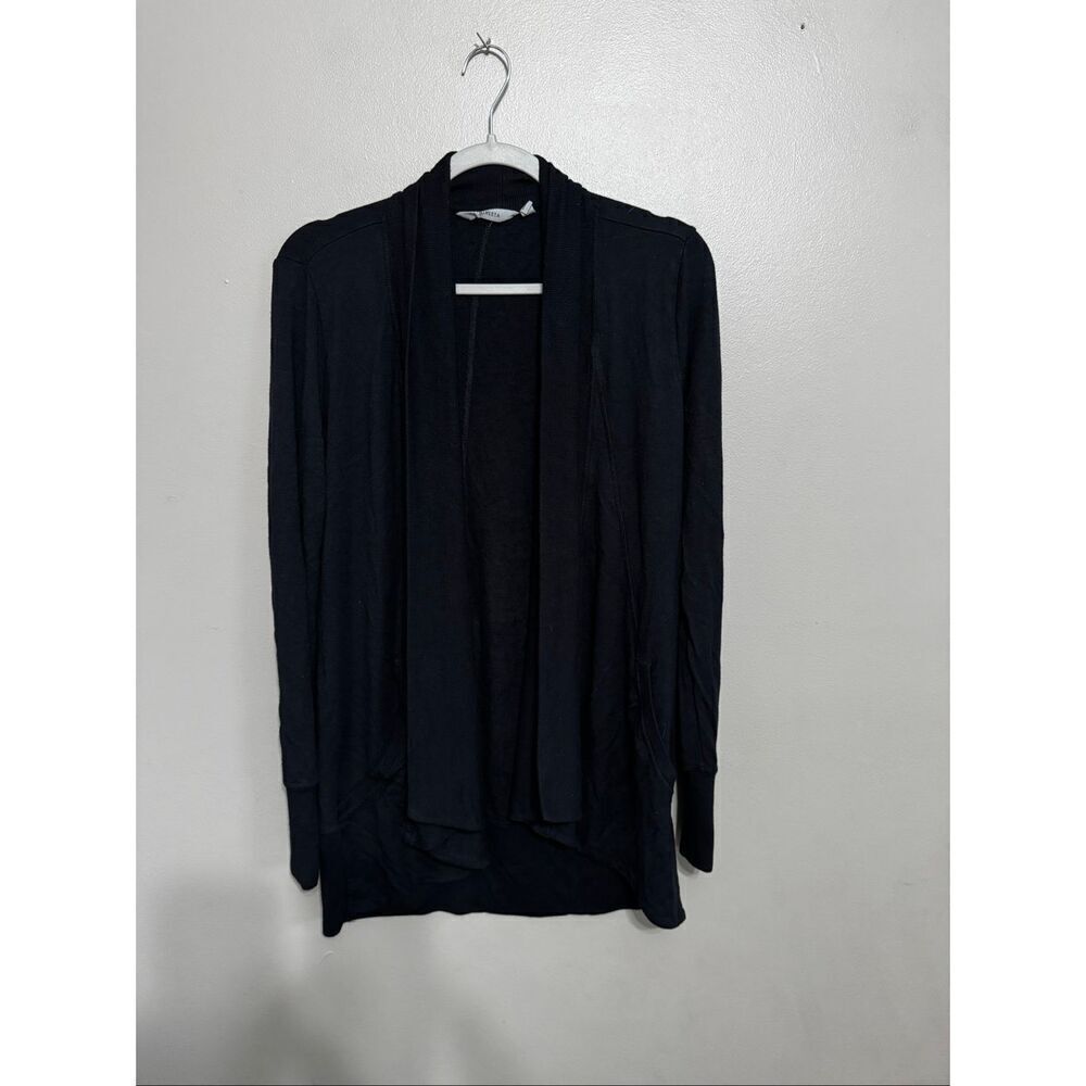 Athleta black oversized super soft cardigan size XS